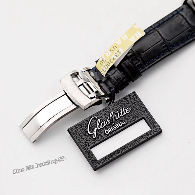 格拉苏蒂原创议员大日历月相腕表 Glashütte Original男士腕表 gjs1585